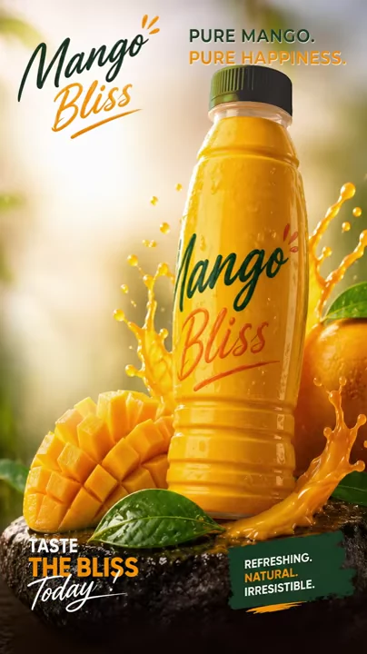 Mango Bliss product end frame