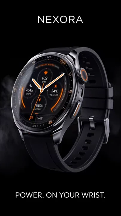 Nexora watch product end frame