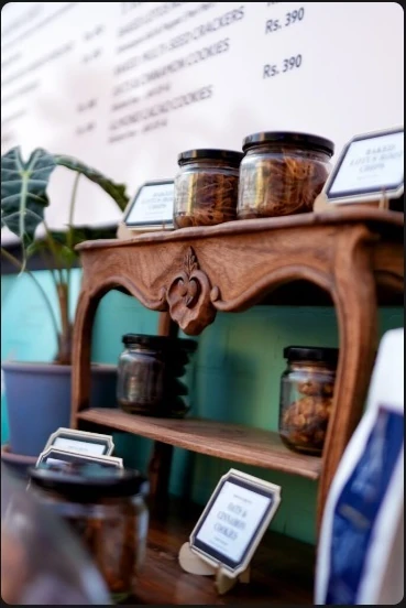 Product display detail at an event